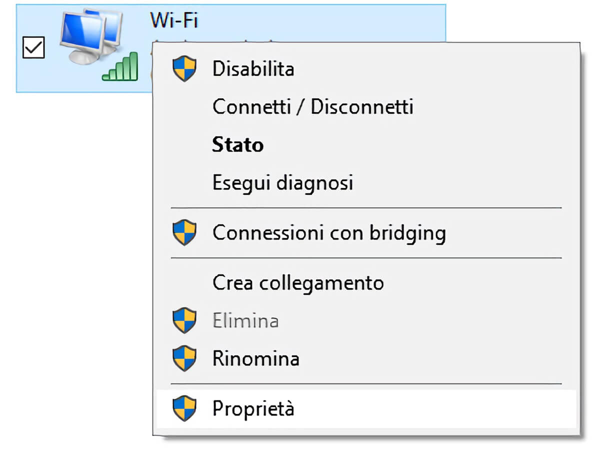 non e possibile connettersi a questa rete wifi proprieta windows